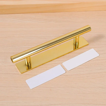 Cabinet Drawer Handle Self - adhesive Door Pulls Wardrobe Handle Kitchen Cabinet Window Glass Door Knobs Furniture Hardware Pull - Checkouts USA