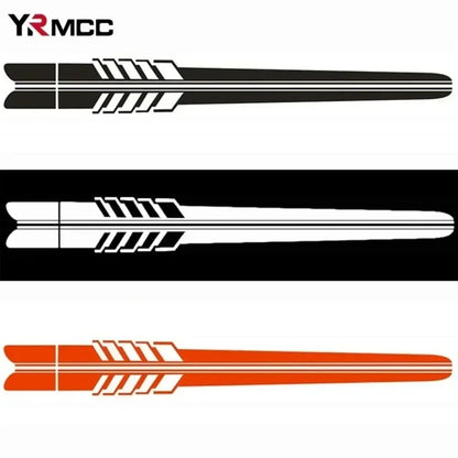 Car Side Stickers Racing Stripes Vehicle Universal Race Stripes Door Decals Skirt Vinyl Film Exterior Stickers for Accessories - Checkouts USA