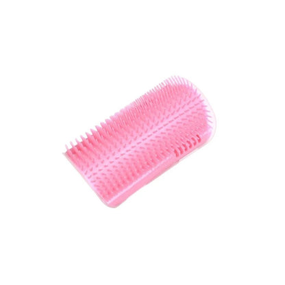 Cat Brush Comb Cat Toy with Catnip Cat Wall Brush Corner Cat Scratcher Massage Self Groomer Comb Pet Brush Corner cat scrubber - Furbury