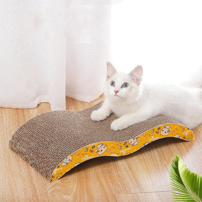 Cat Toys cat scraper sharpening claw cardboard corrugated board scratch - resistant cat scratch board Cat toy sofa cushion bed - Checkouts UK