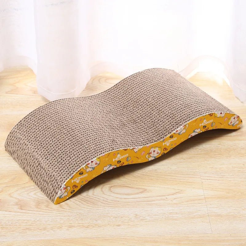 Cat Toys cat scraper sharpening claw cardboard corrugated board scratch - resistant cat scratch board Cat toy sofa cushion bed - Checkouts UK