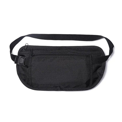 Cloth Waist Bags Travel Pouch Hidden Wallet Passport Money Waist Belt Bag Slim Secret Security Useful Travel Bags Chest Packs - Checkouts UK