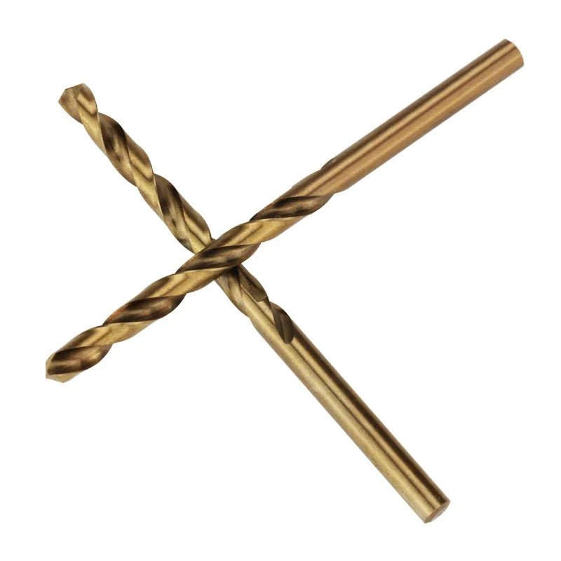 Cobalt High Speed Steel Twist Drill Bit M35 Tool Set for Metal and Stainless Steel Drilling Accessories - Checkouts USA