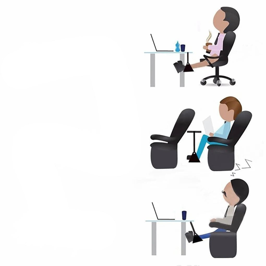 Comfy Hanger Travel Airplane Footrest Hammock Made with Premium Memory Foam Foot Patio Furniture Hanging Chair Swing Camping - Checkouts UK