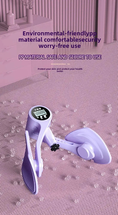 Digital Counter Hip Trainer Leg Trainers Pelvic Floor Muscle Strength Adjustable Leg Exerciser Inner Thigh Fitness Equipment - Checkouts USA