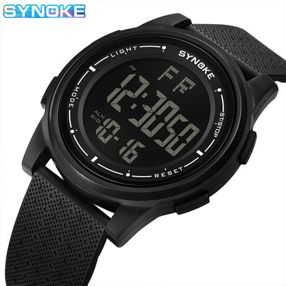 Digital Watch Waterproof with Stopwatch Alarm Ultra - Thin Super Wide - Angle Display Digital Wrist Watches For Men Women - Checkouts USA