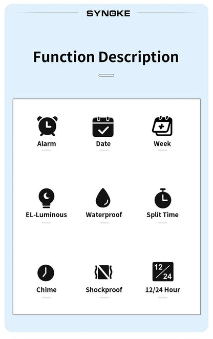 Digital Watch Waterproof with Stopwatch Alarm Ultra - Thin Super Wide - Angle Display Digital Wrist Watches For Men Women - Checkouts USA