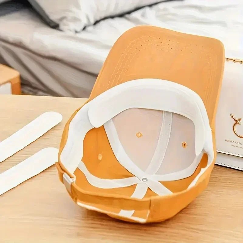 Disposable Hat Sweat Pad Adjustable Absorbent Hat Liner for Baseball Caps and Shirts Cotton Collar Protector Hiking Accessories - Checkouts UK