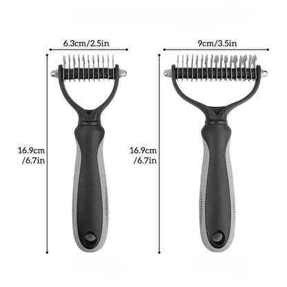 Dog Cat Hair Removal Comb Pet Long Hair Short Hair Pet Grooming Care Brush Trimming Dematting Brush Dog Pet Grooming Equipment - Furbury