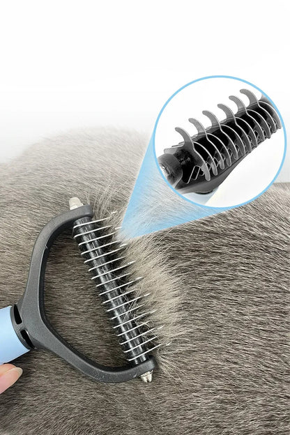 Dog Cat Hair Removal Comb Pet Long Hair Short Hair Pet Grooming Care Brush Trimming Dematting Brush Dog Pet Grooming Equipment - Furbury