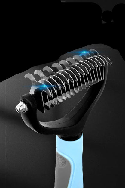 Dog Cat Hair Removal Comb Pet Long Hair Short Hair Pet Grooming Care Brush Trimming Dematting Brush Dog Pet Grooming Equipment - Furbury