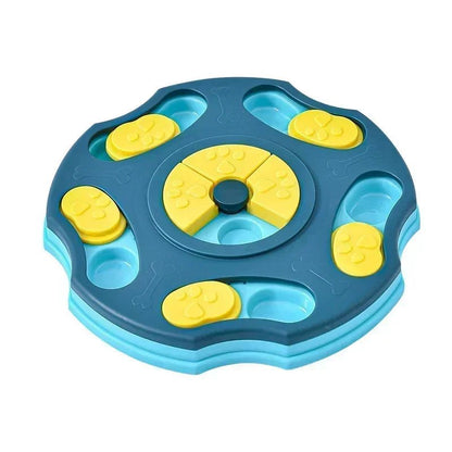 Dog Puzzle Toys Slow Feeder Interactive Increase Puppy IQ Food Dispenser Slowly Eating NonSlip Bowl Pet Cat Dogs Training Game - Furbury