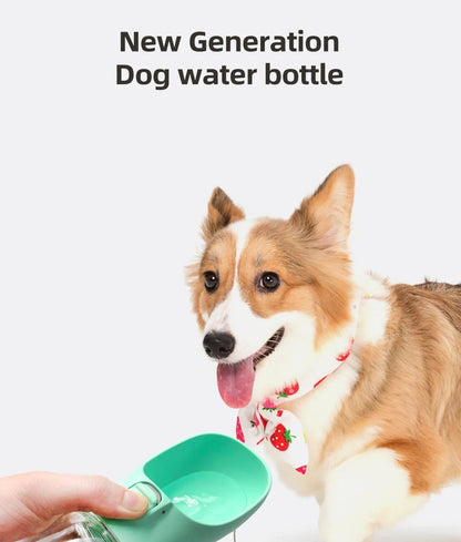 Dog Water Bottle For Pet Dogs Cats Water Feeder Bowls Outdoor Travel Leakproof Puppy Drinking Container Pug Chihuahua Labrador - Checkouts UK