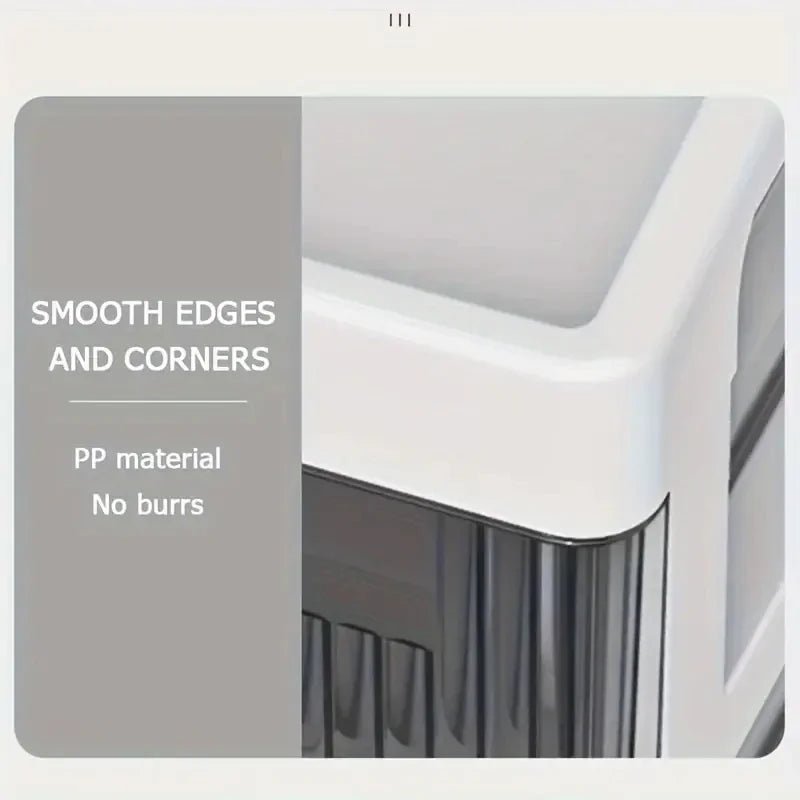 Drawer Storage Desk Organizer Stationery Transparent Office Supplies Organizers Accessories Box Plastic Organizing Boxes School - Checkouts USA