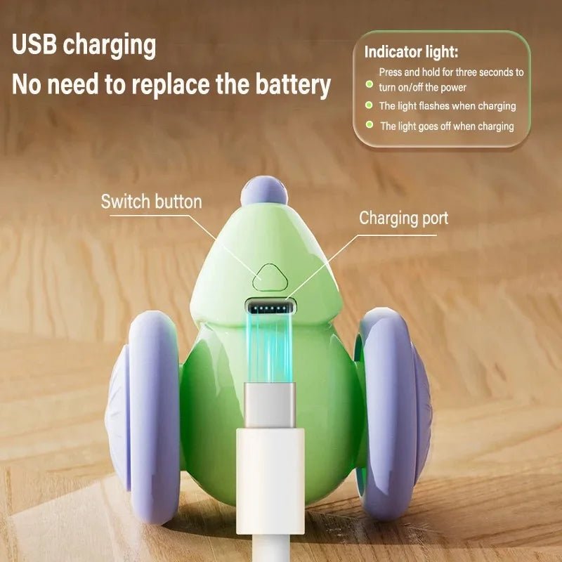 Electric Mouse Car Pet toys Interactive Cat Toy Rechargeable Automatic Teaser with Intelligent Obstacle Avoidance Pet Products - Checkouts UK