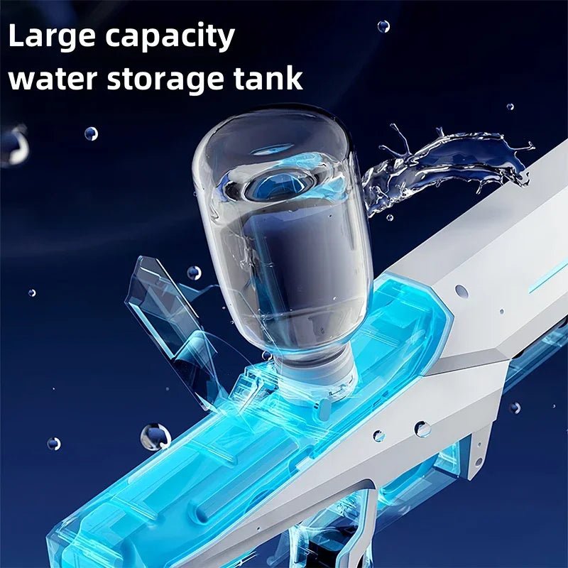Electric Water Guns For Adults Powerful Squirt Automatic Water Suction Water Blasters Summer Outdoor Beach Toy For boys Kid Gift - Checkouts USA