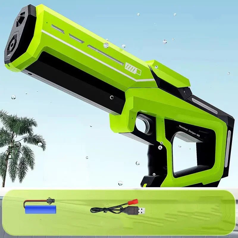 Electric Water Guns For Adults Powerful Squirt Automatic Water Suction Water Blasters Summer Outdoor Beach Toy For boys Kid Gift - Checkouts USA