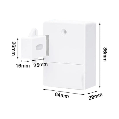 Electronic Lock RFID Electronic Cabinet Lock with 2 Key Hidden DIY RFID Lock Smart Sensor for Wooden Drawer Locker Cupboard - Checkouts USA