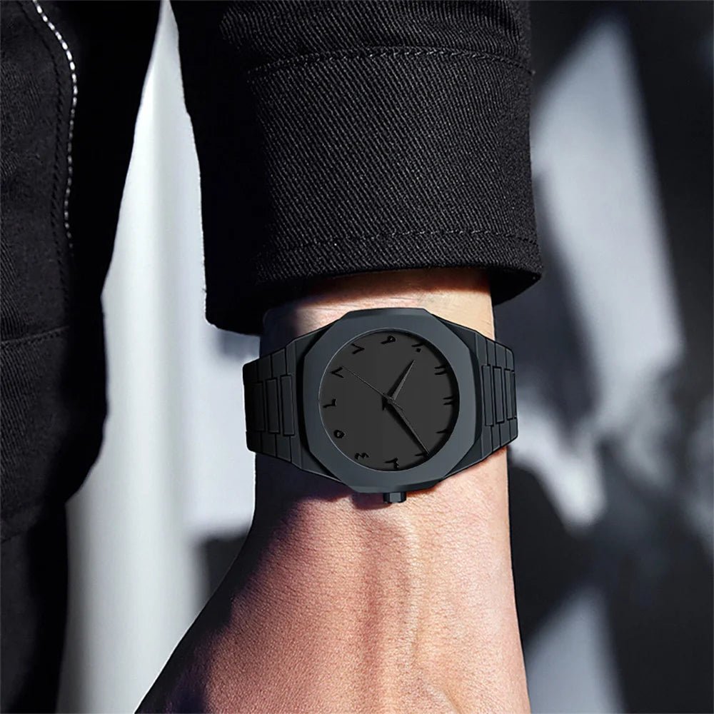 Fashion 2025 Simple Men's Quartz Watch, Casual Business PC Strap, Men's Life Waterproof Watches - Checkouts USA
