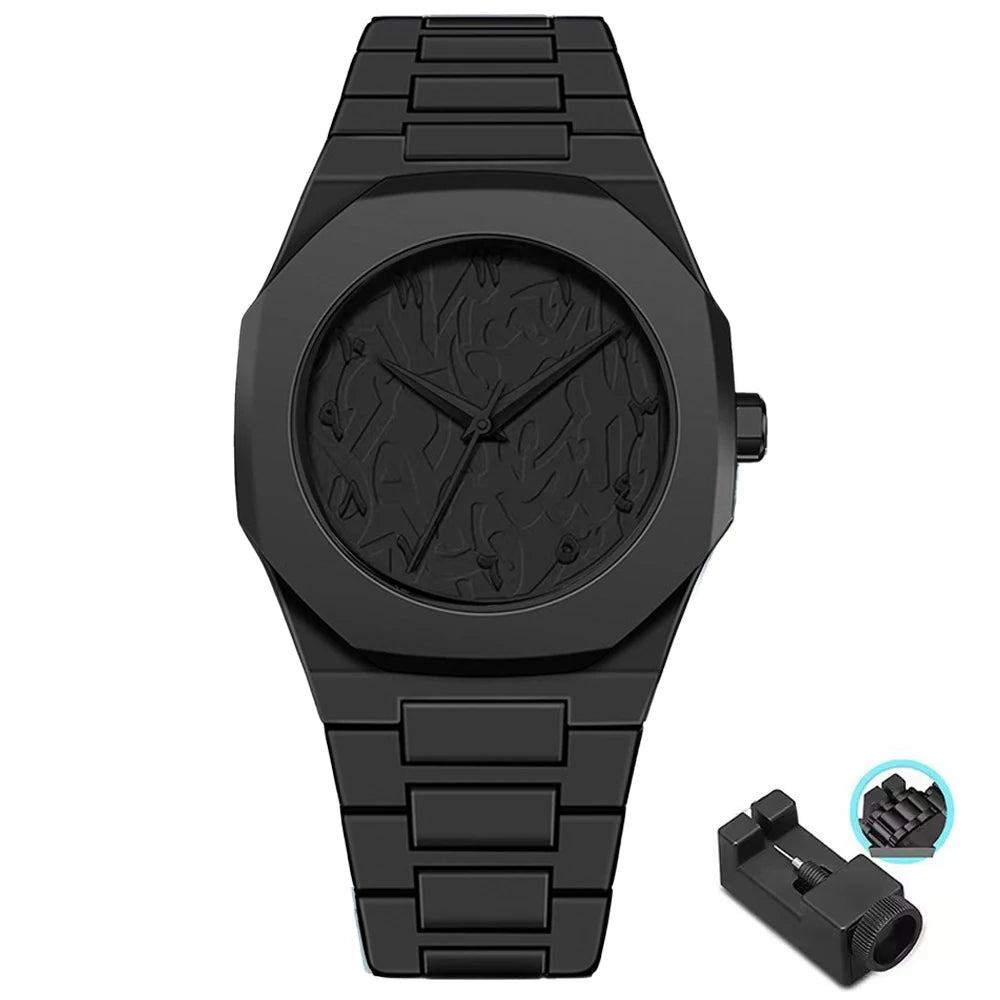 Fashion 2025 Simple Men's Quartz Watch, Casual Business PC Strap, Men's Life Waterproof Watches - Checkouts USA