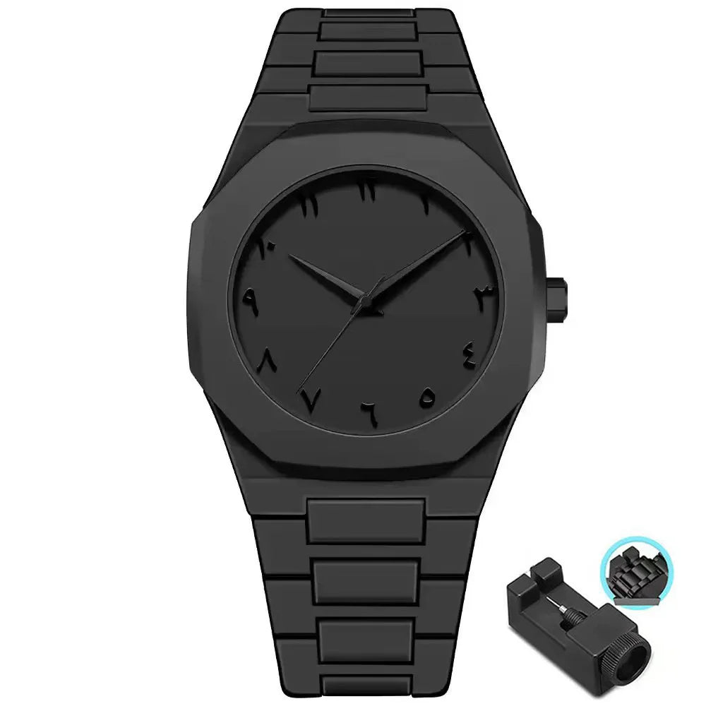 Fashion 2025 Simple Men's Quartz Watch, Casual Business PC Strap, Men's Life Waterproof Watches - Checkouts USA
