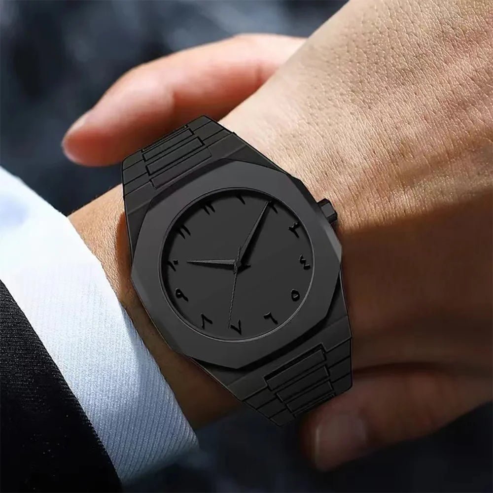 Fashion 2025 Simple Men's Quartz Watch, Casual Business PC Strap, Men's Life Waterproof Watches - Checkouts USA