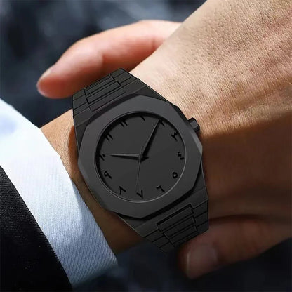 Fashion 2025 Simple Men's Quartz Watch, Casual Business PC Strap, Men's Life Waterproof Watches - Checkouts USA