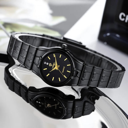 Fashion Quartz Women Wristwatch Female Luxury Stainless Steel Strip Original Waterproof Ladies Clock Watches Reloj Mujer - Checkouts USA