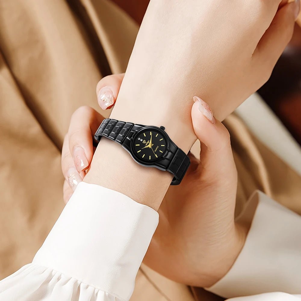 Fashion Quartz Women Wristwatch Female Luxury Stainless Steel Strip Original Waterproof Ladies Clock Watches Reloj Mujer - Checkouts USA