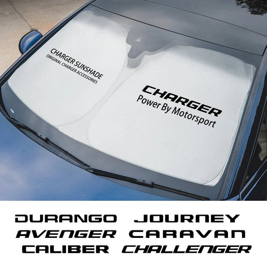 Flodable Car Windshield Sunshade Auto Accessories For Dodge Ram 1500 2019 Journey Nitro Caravan Caliber Challenger Srt Avenger - Checkouts USA