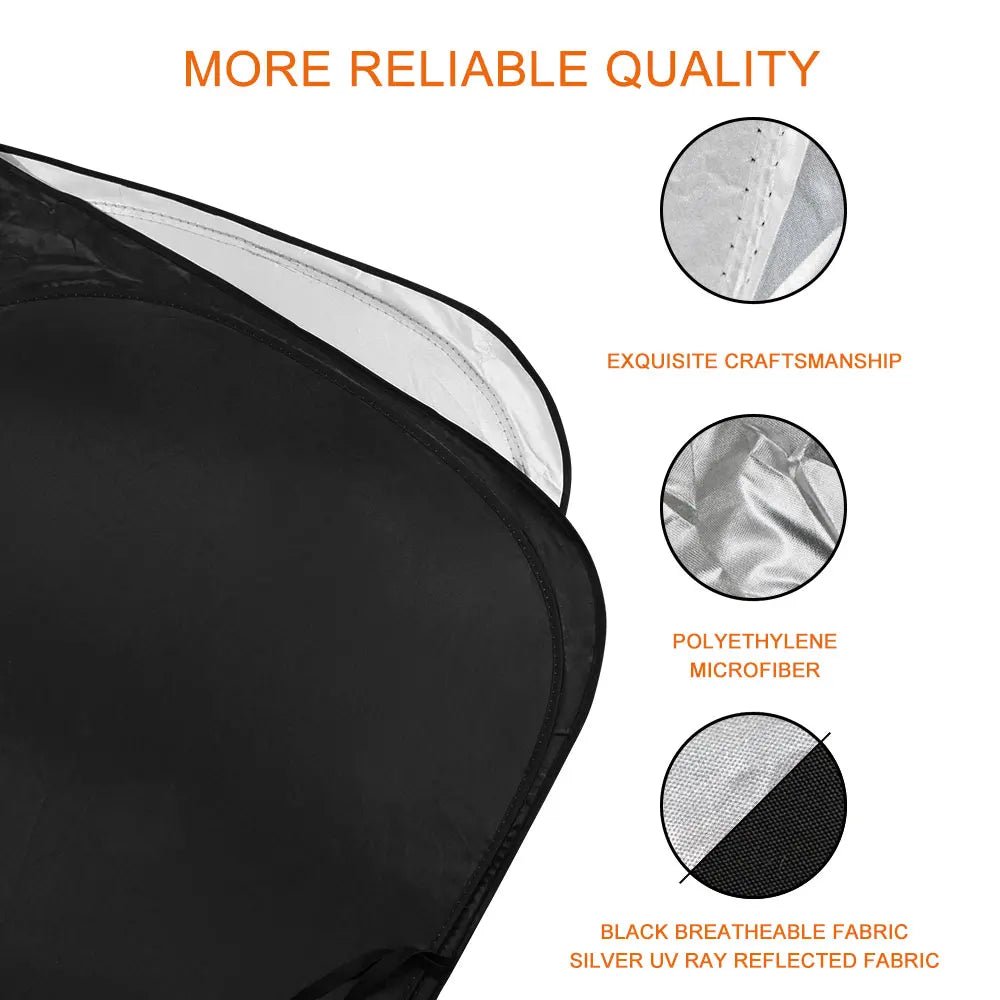 Flodable Car Windshield Sunshade Auto Accessories For Dodge Ram 1500 2019 Journey Nitro Caravan Caliber Challenger Srt Avenger - Checkouts USA