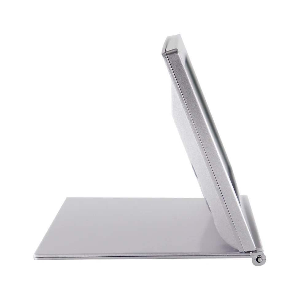 Folding LCD Digital Alarm Clock Desk Table Weather Station Desk Temperature Travel Ectronic Mini Clock - Checkouts UK