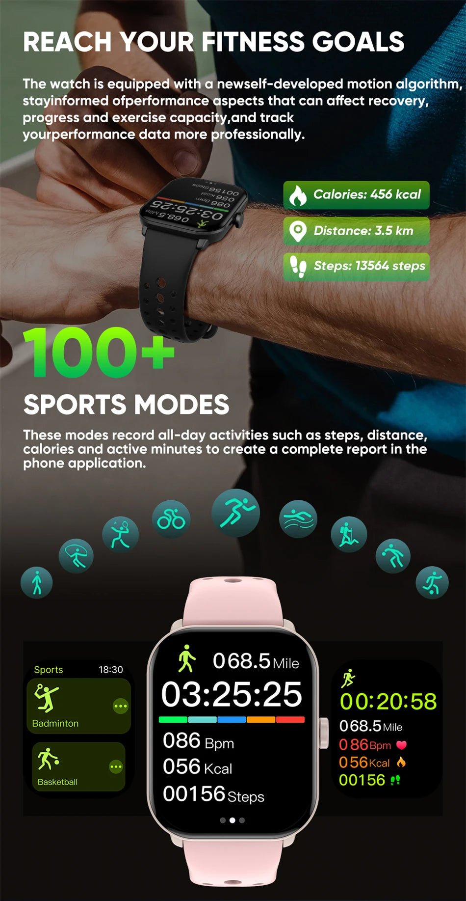 For Xiaomi Watch 5 Global Version Men Women HD AMOLED Screen Heart Rate Bluetooth Call GPS Track Waterproof Sports Smart Watch - Checkouts USA