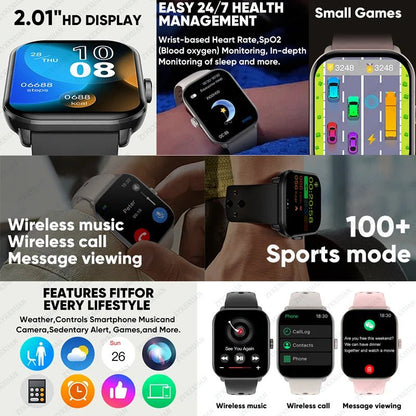 For Xiaomi Watch 5 Global Version Men Women HD AMOLED Screen Heart Rate Bluetooth Call GPS Track Waterproof Sports Smart Watch - Checkouts USA