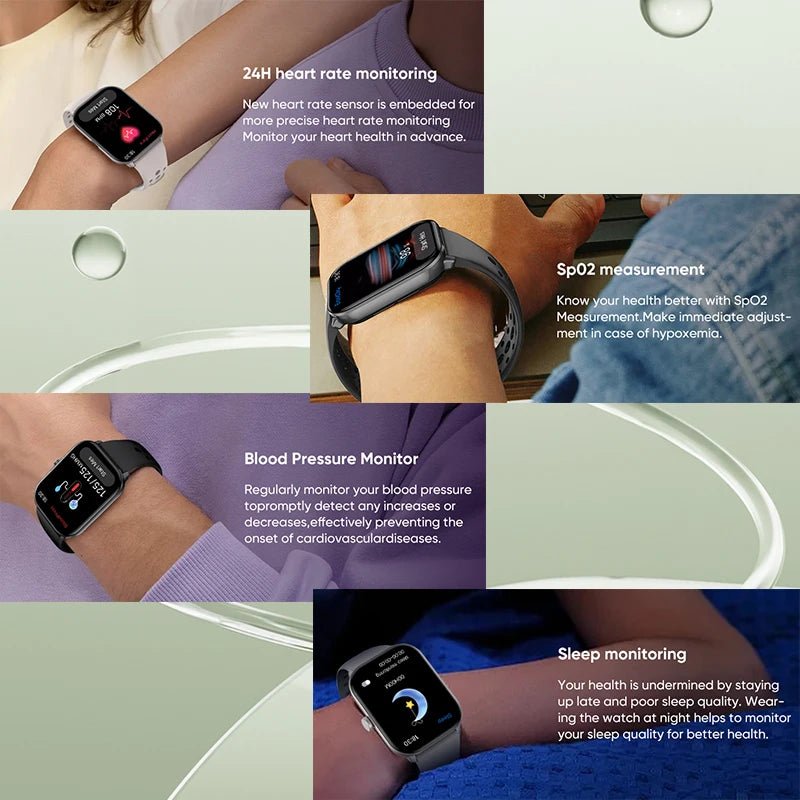 For Xiaomi Watch 5 Global Version Men Women HD AMOLED Screen Heart Rate Bluetooth Call GPS Track Waterproof Sports Smart Watch - Checkouts USA