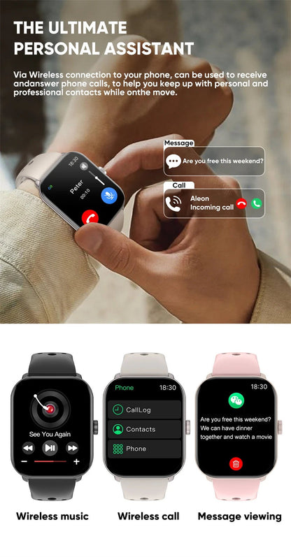 For Xiaomi Watch 5 Global Version Men Women HD AMOLED Screen Heart Rate Bluetooth Call GPS Track Waterproof Sports Smart Watch - Checkouts USA