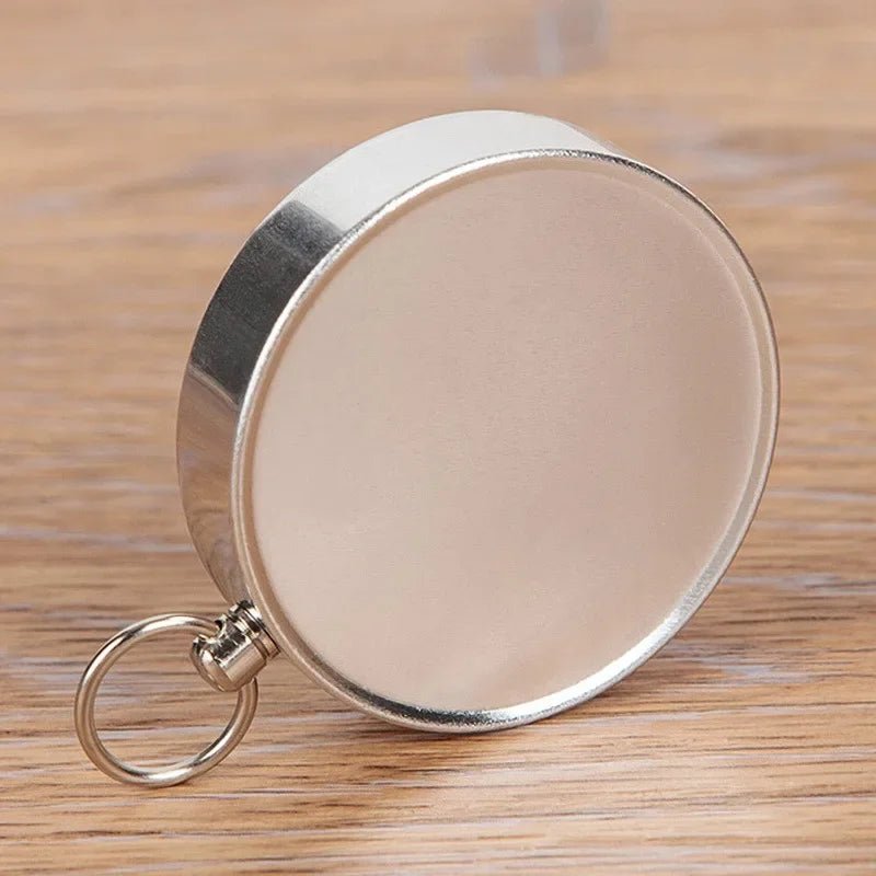 G44 Compass Keychain Pendant Aluminum Alloy Metal Material Portable Gift Mini Pocket Outdoor Adventure Travel Compass - Checkouts UK