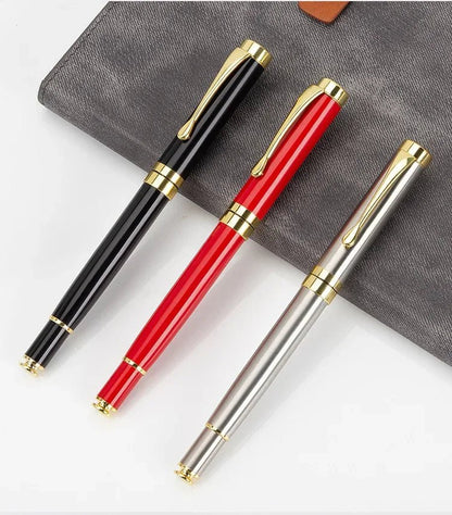 Gift Box Packaging Luxury Metal Ballpoint Pens School Business Office Signature Roller Pen Student Stationery Supplies Writing - Checkouts USA