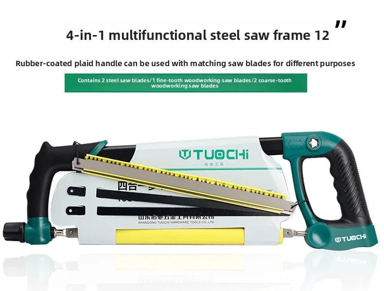 Hacksaw Home Mini Hand Saw, Bow Multipurpose Iron Saw, Rack Woodworking Tools Metal Cutting Small Data - Checkouts USA