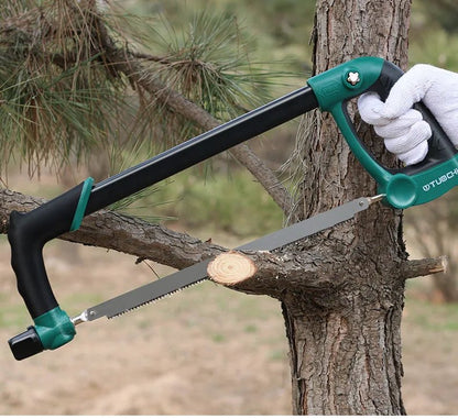 Hacksaw Home Mini Hand Saw, Bow Multipurpose Iron Saw, Rack Woodworking Tools Metal Cutting Small Data - Checkouts USA