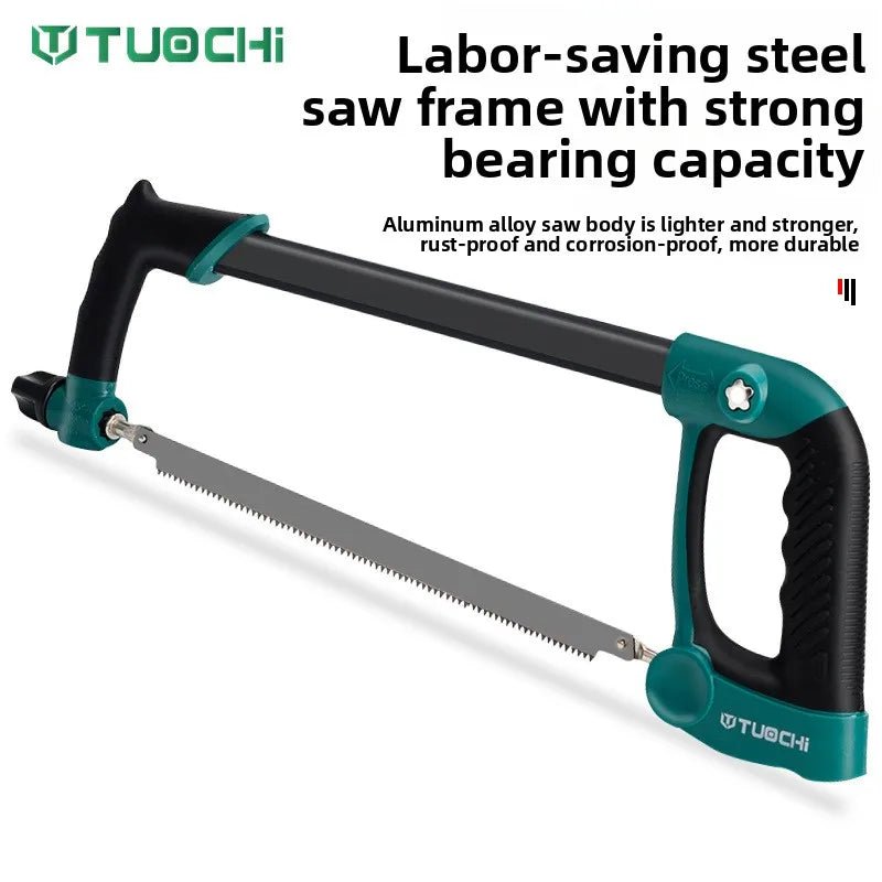 Hacksaw Home Mini Hand Saw, Bow Multipurpose Iron Saw, Rack Woodworking Tools Metal Cutting Small Data - Checkouts USA