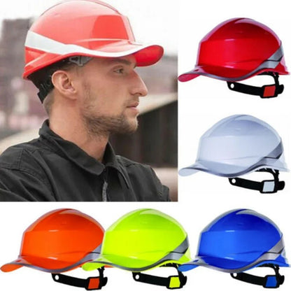 Hard Hat Safety Helmet High Hi Vis Baseball Reversible Sticker Hat Security Protection Construction Hard Hat Bump Cap - Checkouts USA
