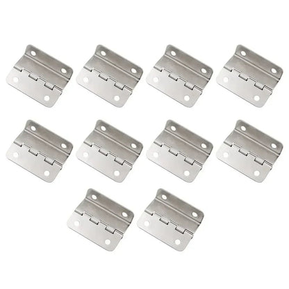 Hardware Hinges 10PCS 4 - Hole Hardware Accessories Hinge Home Furniture Decoration Right Angle Hardware Accessories Home Hardware - Checkouts USA