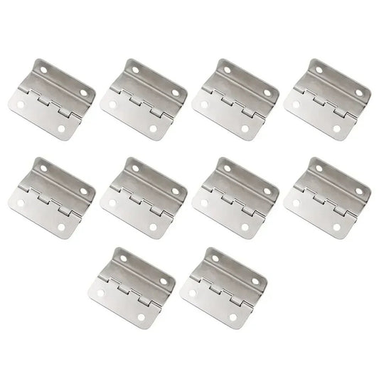 Hardware Hinges 10PCS 4 - Hole Hardware Accessories Hinge Home Furniture Decoration Right Angle Hardware Accessories Home Hardware - Checkouts USA