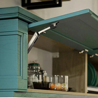 Heavy Duty Hydraulic Cabinet Hinge Randomly Stop Soft Closing Kitchen Hinges Adjustable Door Support Lift Up Door Hardware - Checkouts USA