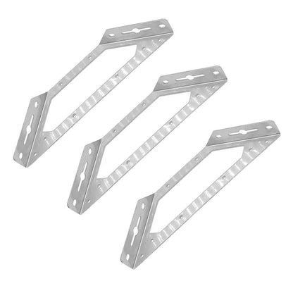Heavy - duty multi - functional stainless steel large Angle code, Furniture plank connector Hardware accessories angle bracket - Checkouts USA