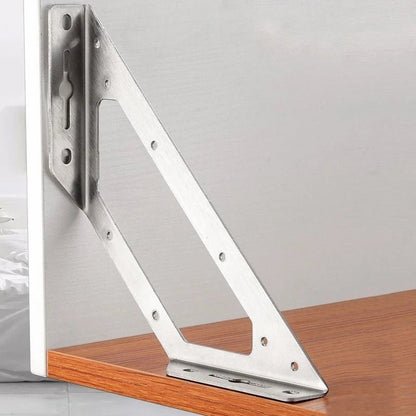 Heavy - duty multi - functional stainless steel large Angle code, Furniture plank connector Hardware accessories angle bracket - Checkouts USA