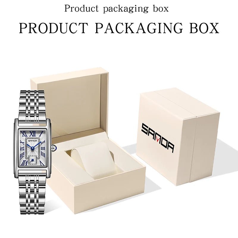 Hot Sale Women's Wristwatch Alloy Fashion Elegant Compact Quartz Ladies Rose Gold Wrist Watch Waterproof 3ATM Steel - Checkouts USA