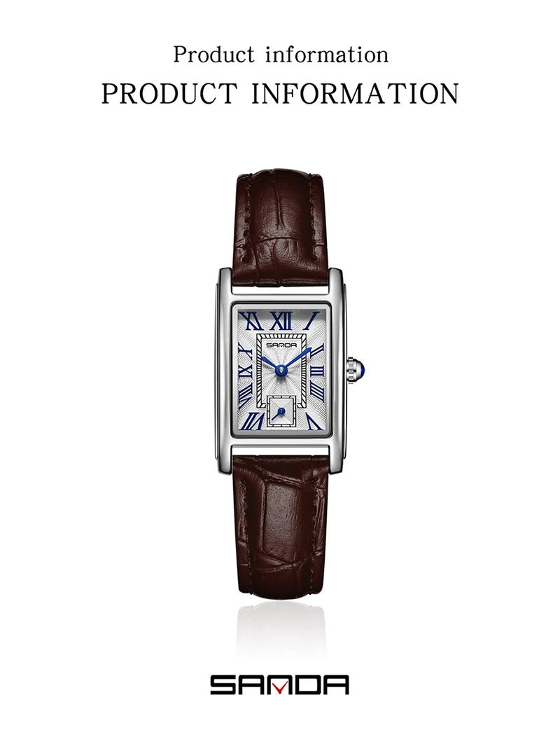 Hot Sale Women's Wristwatch Alloy Fashion Elegant Compact Quartz Ladies Rose Gold Wrist Watch Waterproof 3ATM Steel - Checkouts USA