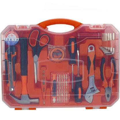 Household Hardware Tools Combination Set Car Maintenance Tools Electric Drill Impact Drill Set Toolbox - Checkouts USA